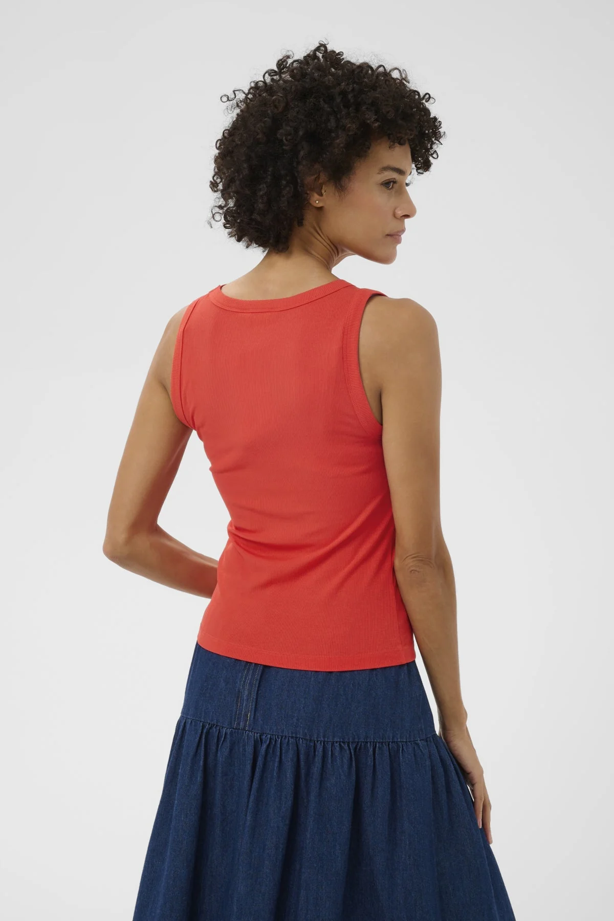 Nikkia Top Poppy Red - Image 4