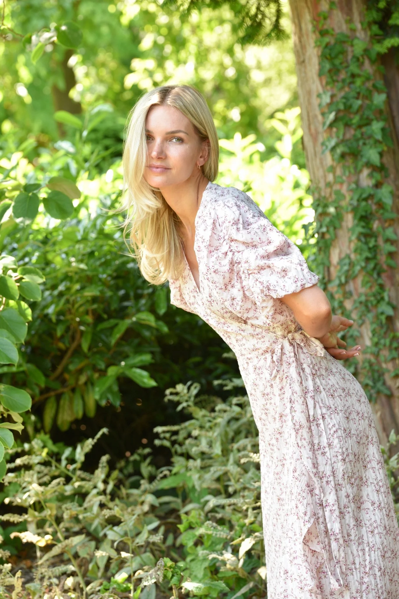 Sinda Print Dress Rose/Pink - Image 9