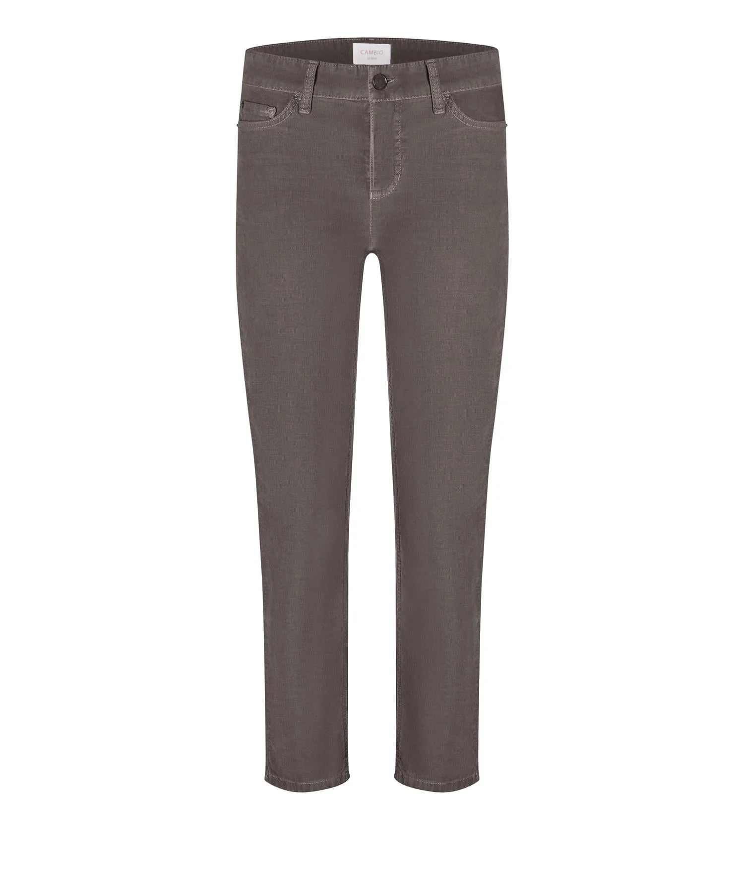 Piper Cropped Jeans Stone Grey