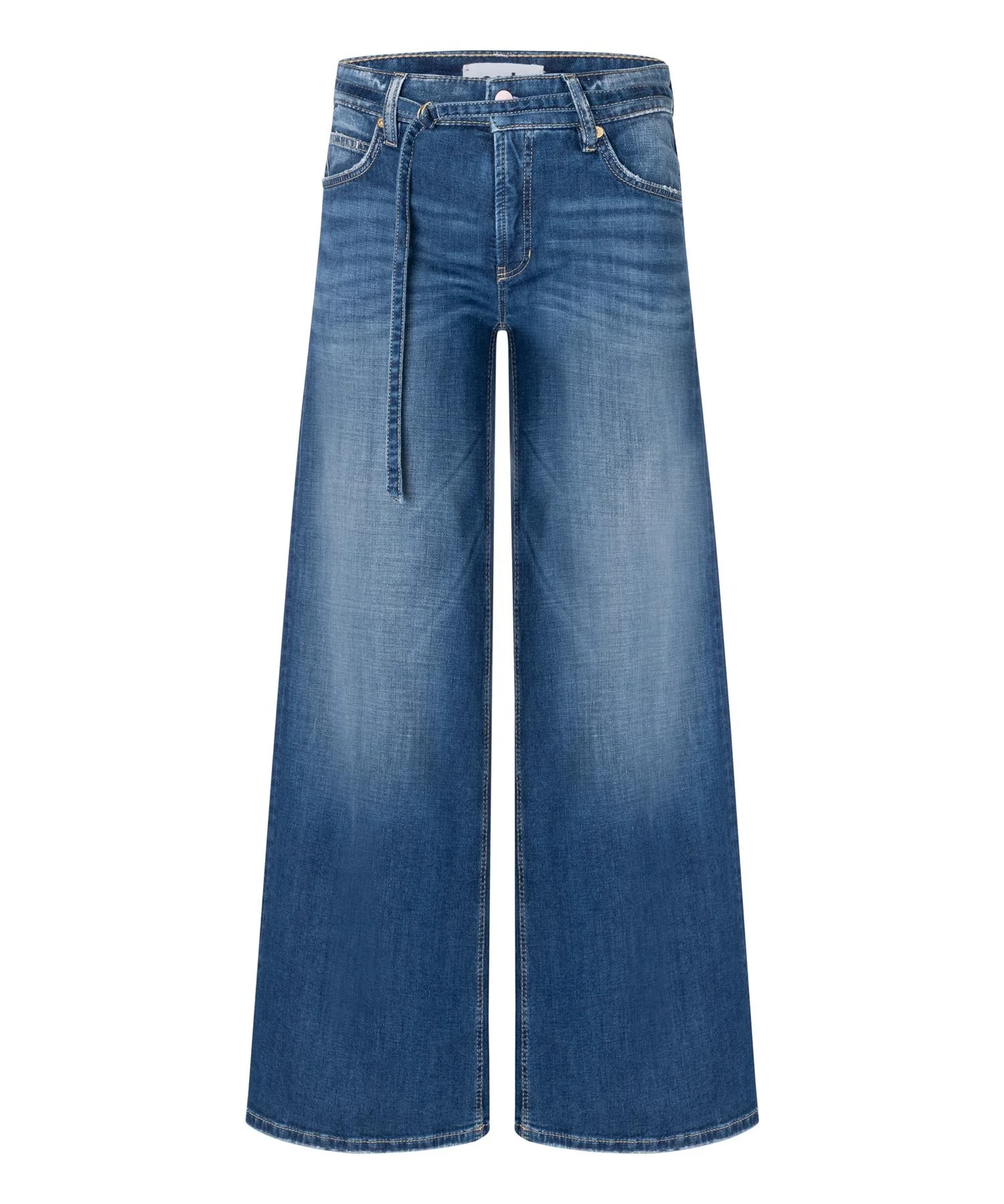 Palazzo Cropped Peppy Contrast Wash