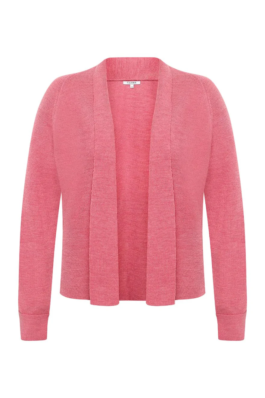 Celine Cardigan Coral Blush Melange