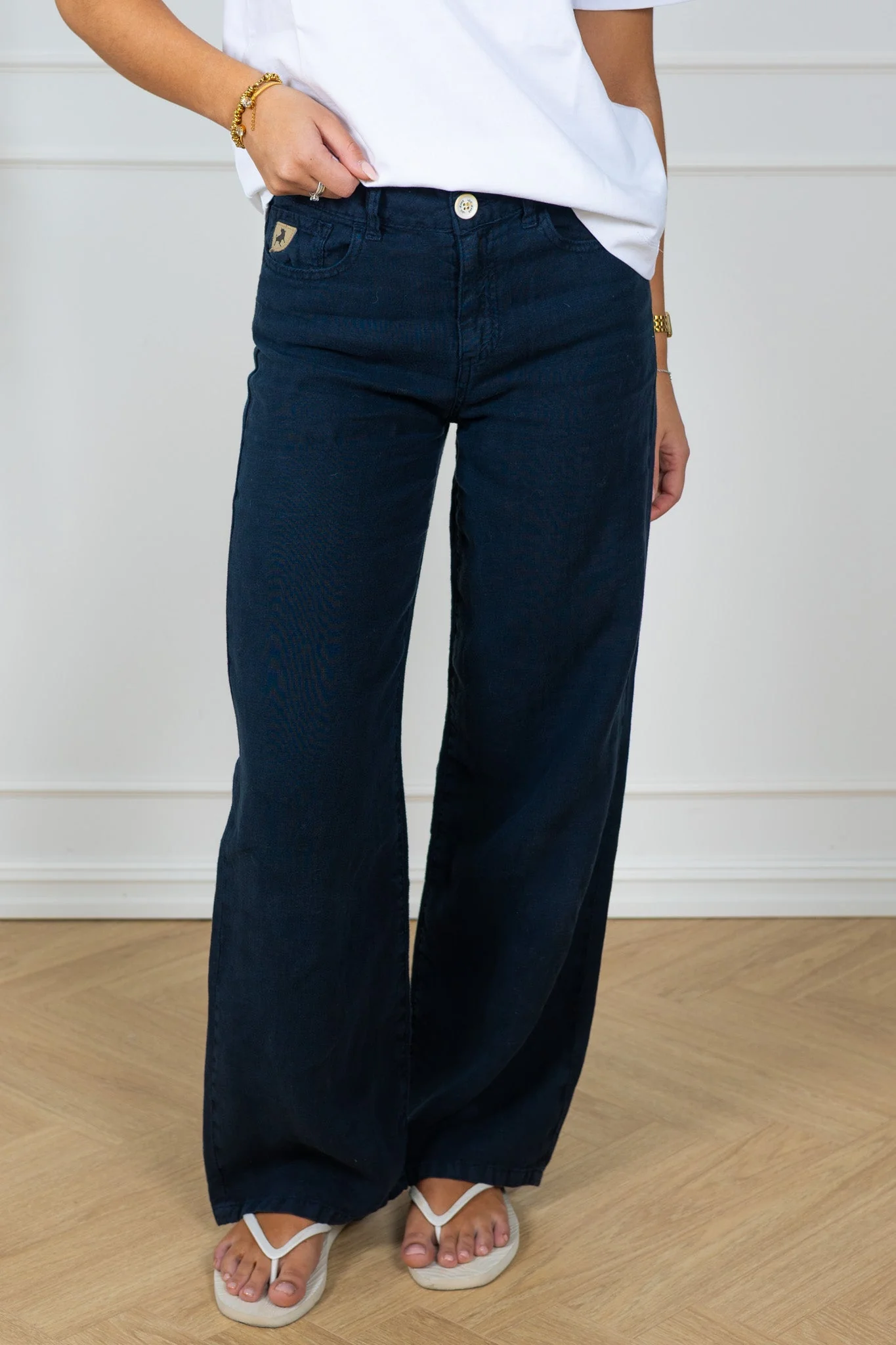 Culotte Pants Navy - Image 3