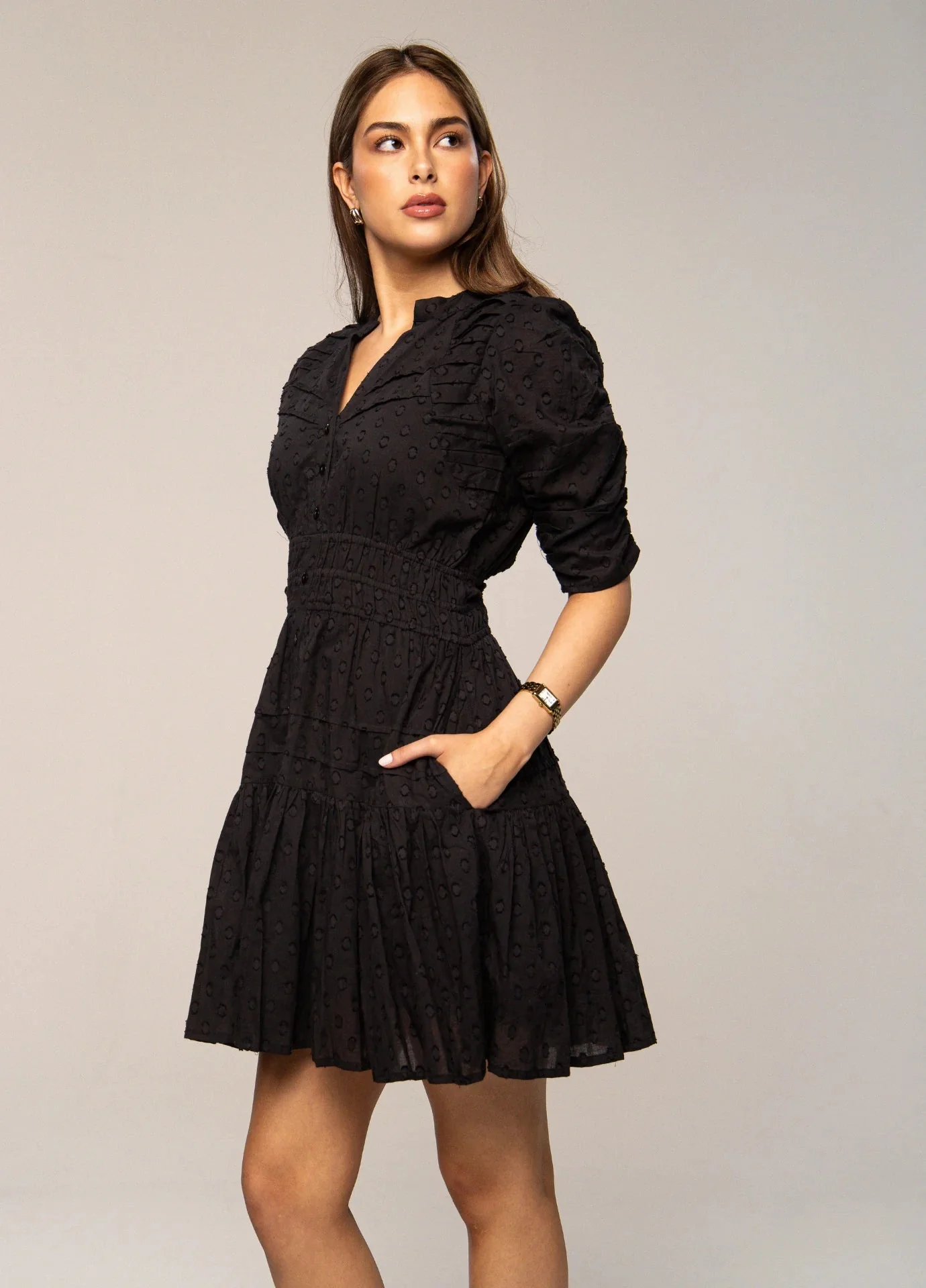 Fabienne Mini Dress Soil - Image 8