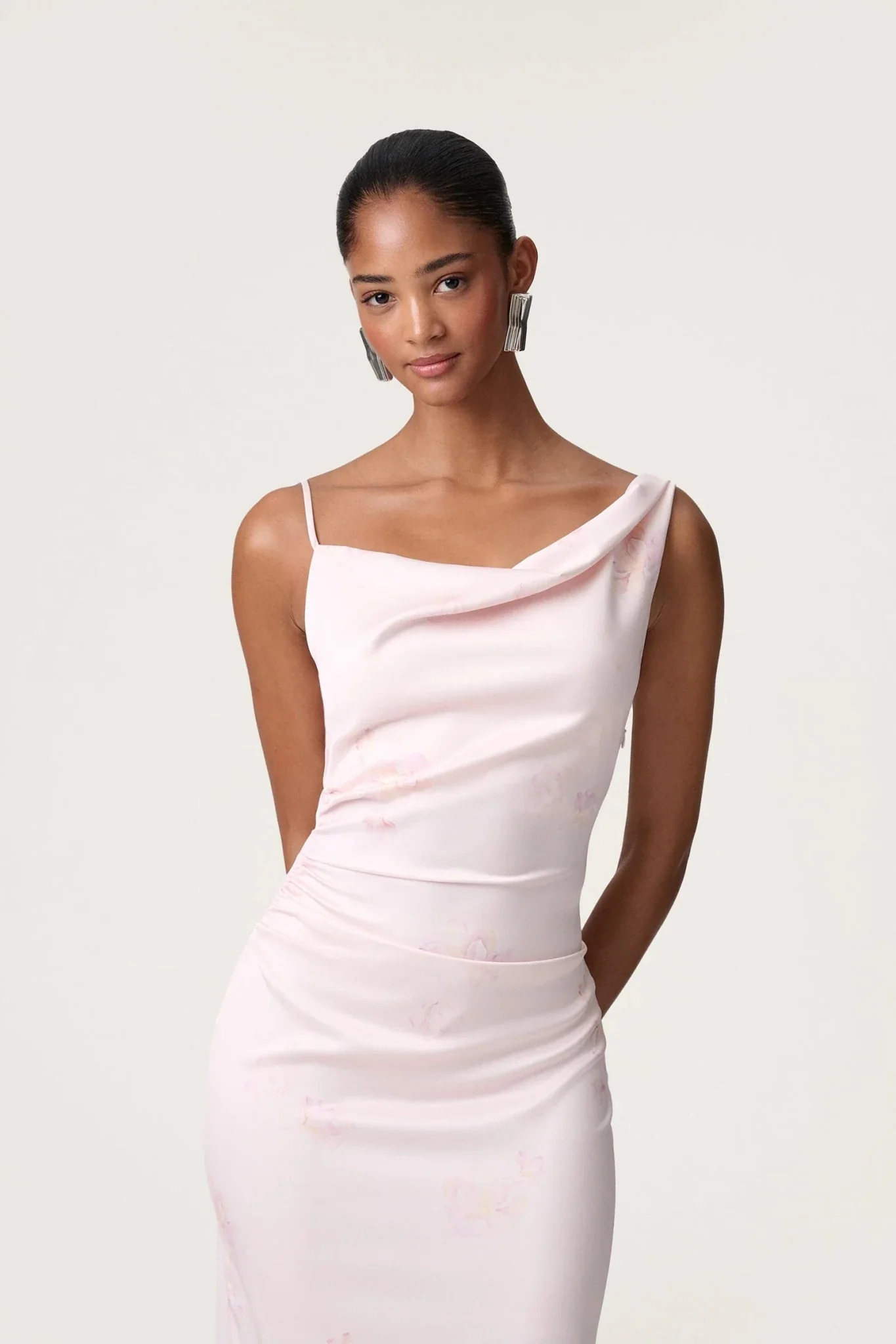 Almeria Dress Pastel Pink - Image 5