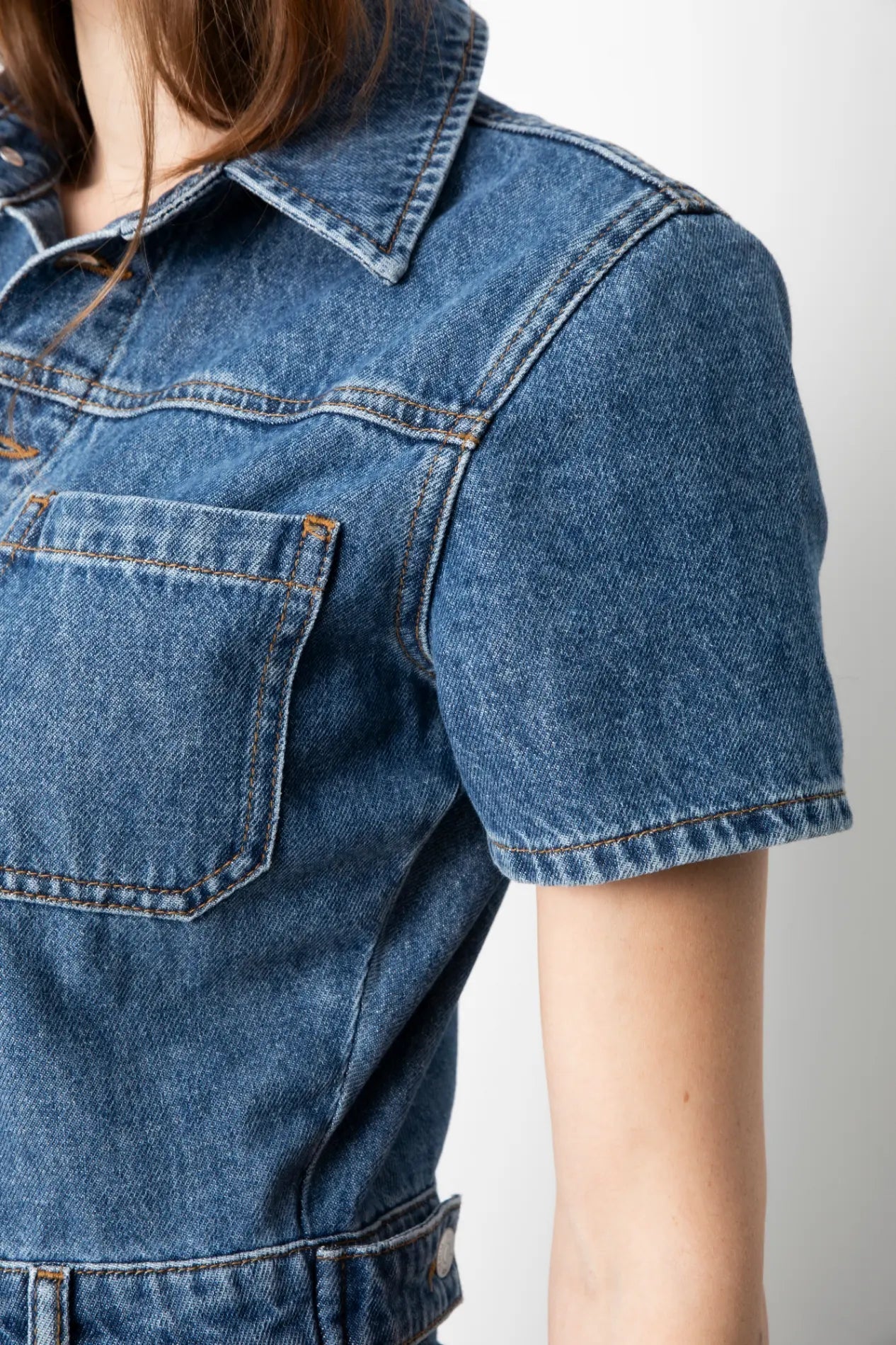 Miller Jumpsuit Mid Blue - Image 9