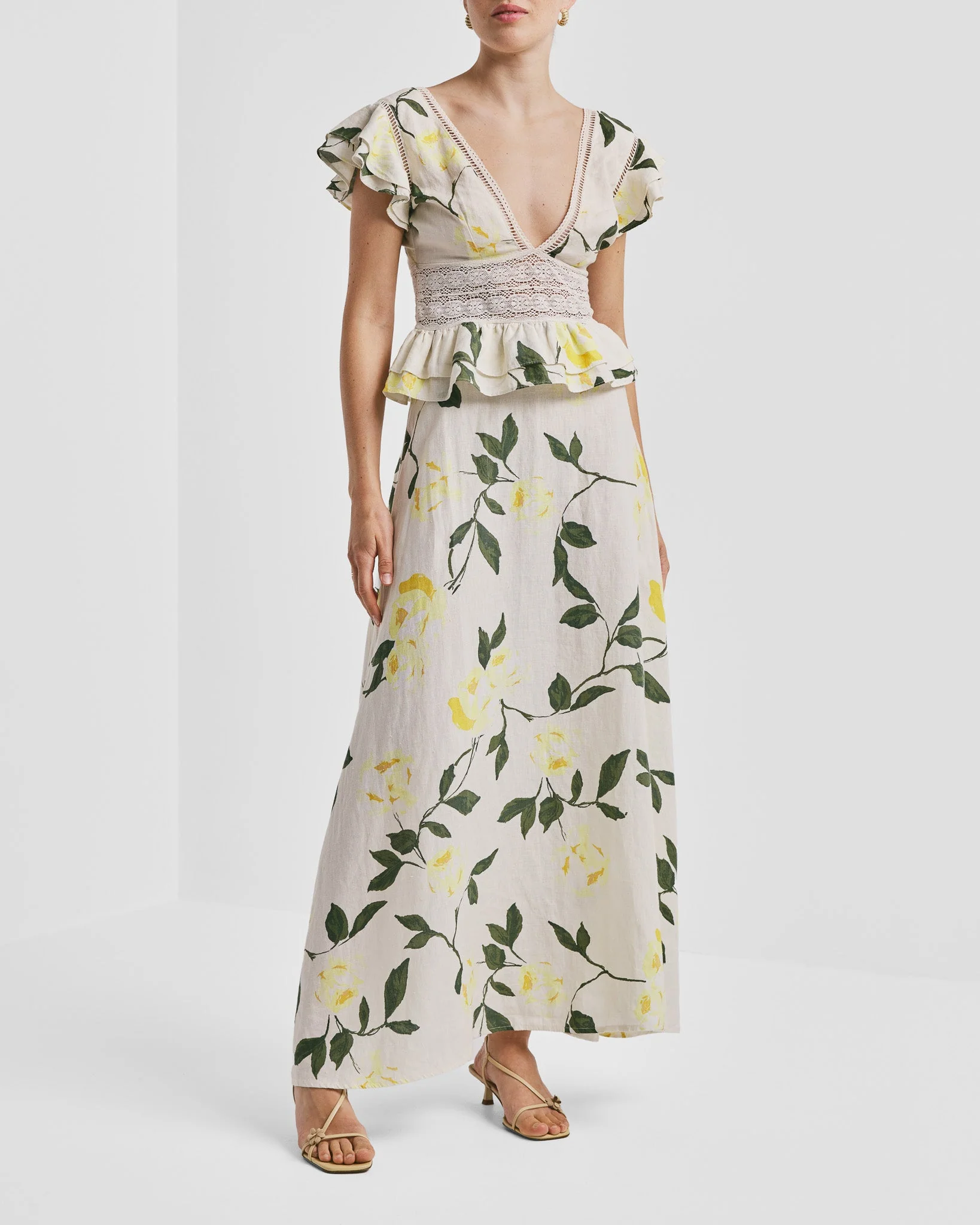 Linen Maxi Skirt Sunlight - Image 10