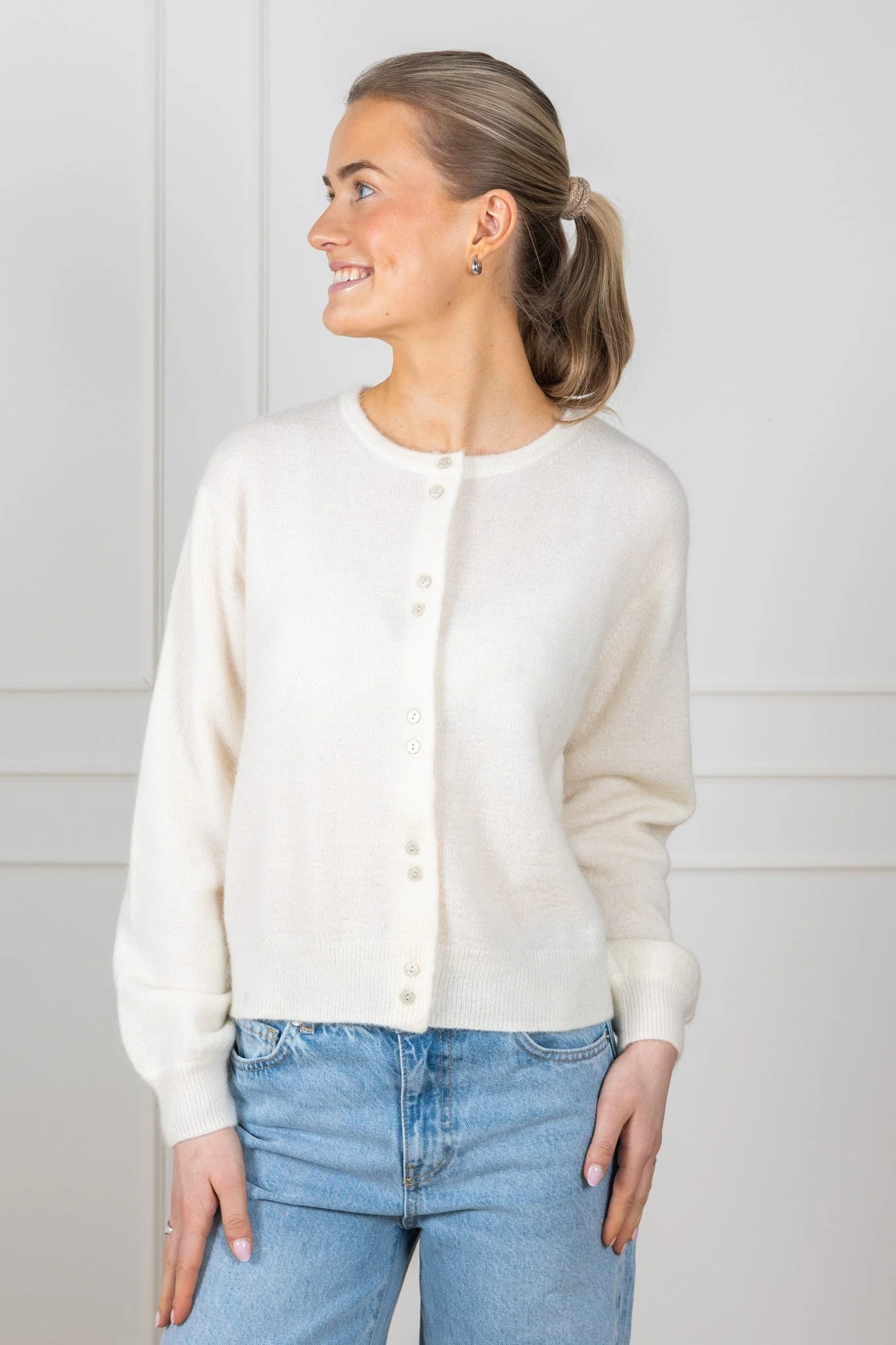 Ninell Cardigan Whisper white - Image 3