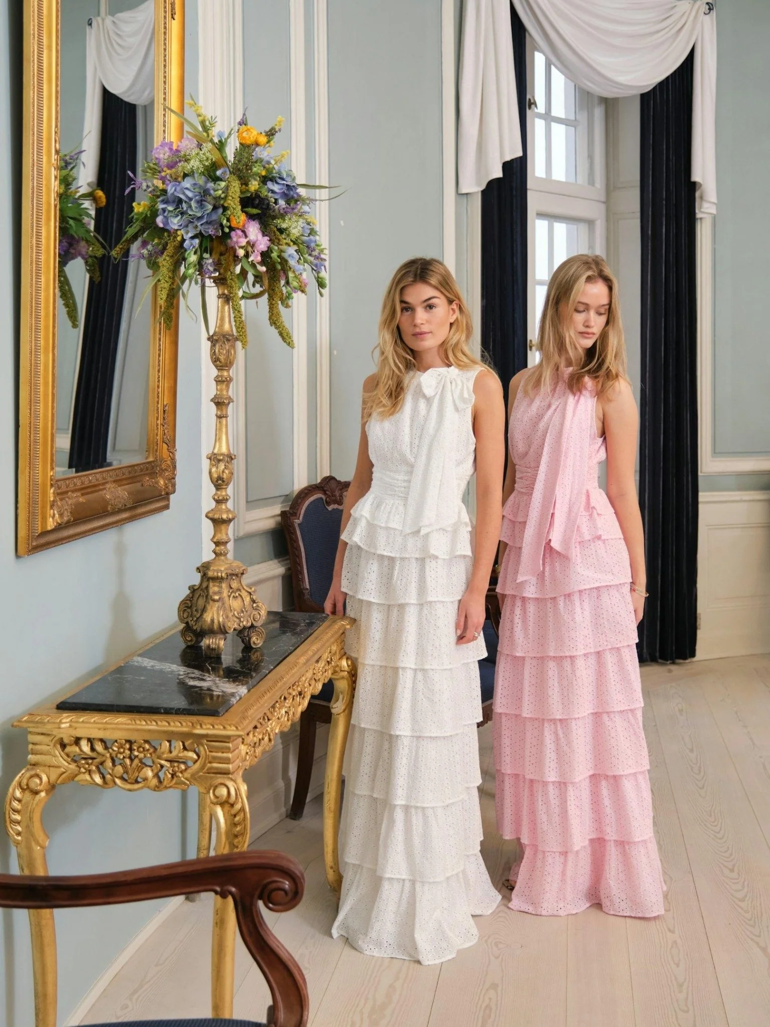 Morris Emb Skirt Off White - Image 3