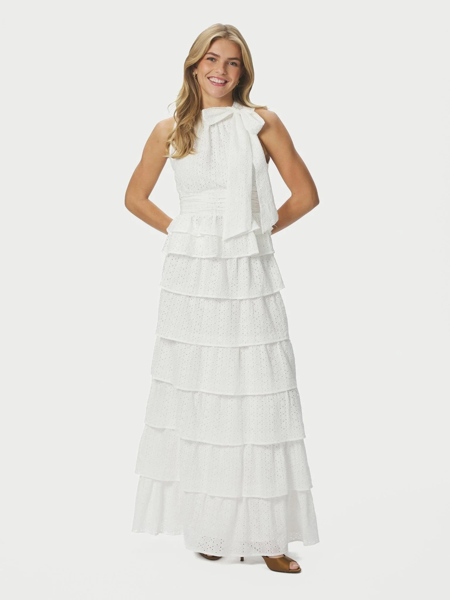 Morris Emb Skirt Off White - Image 4