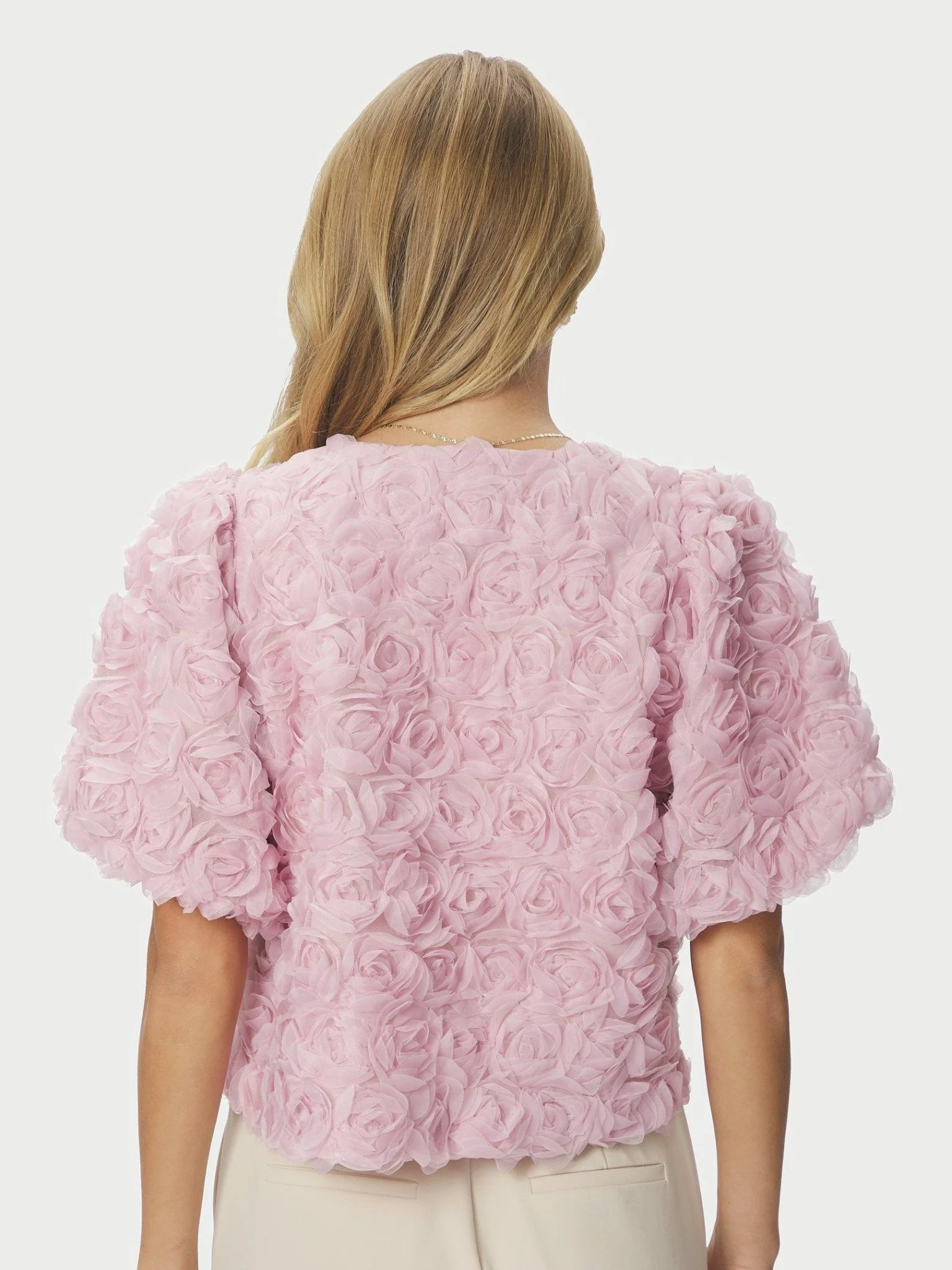 Aisa Flower Blouse Rose - Image 11