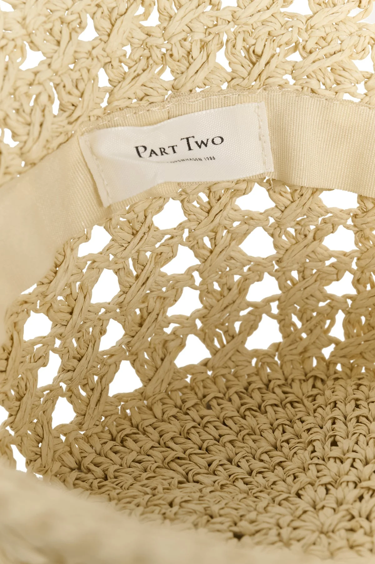 Beinta Hat Natural Straw Stitch - Image 9