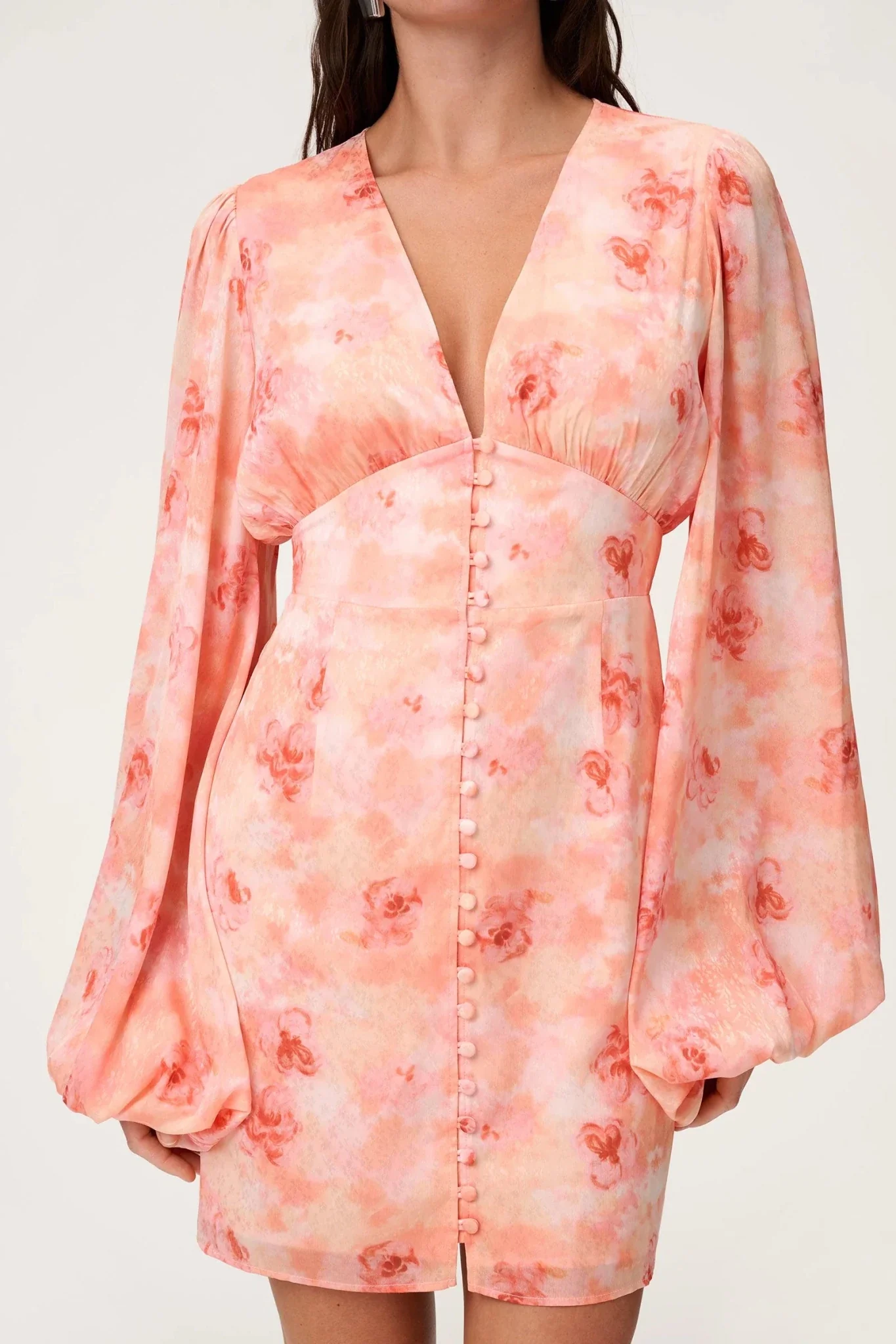 Florence Dress Peach - Image 7