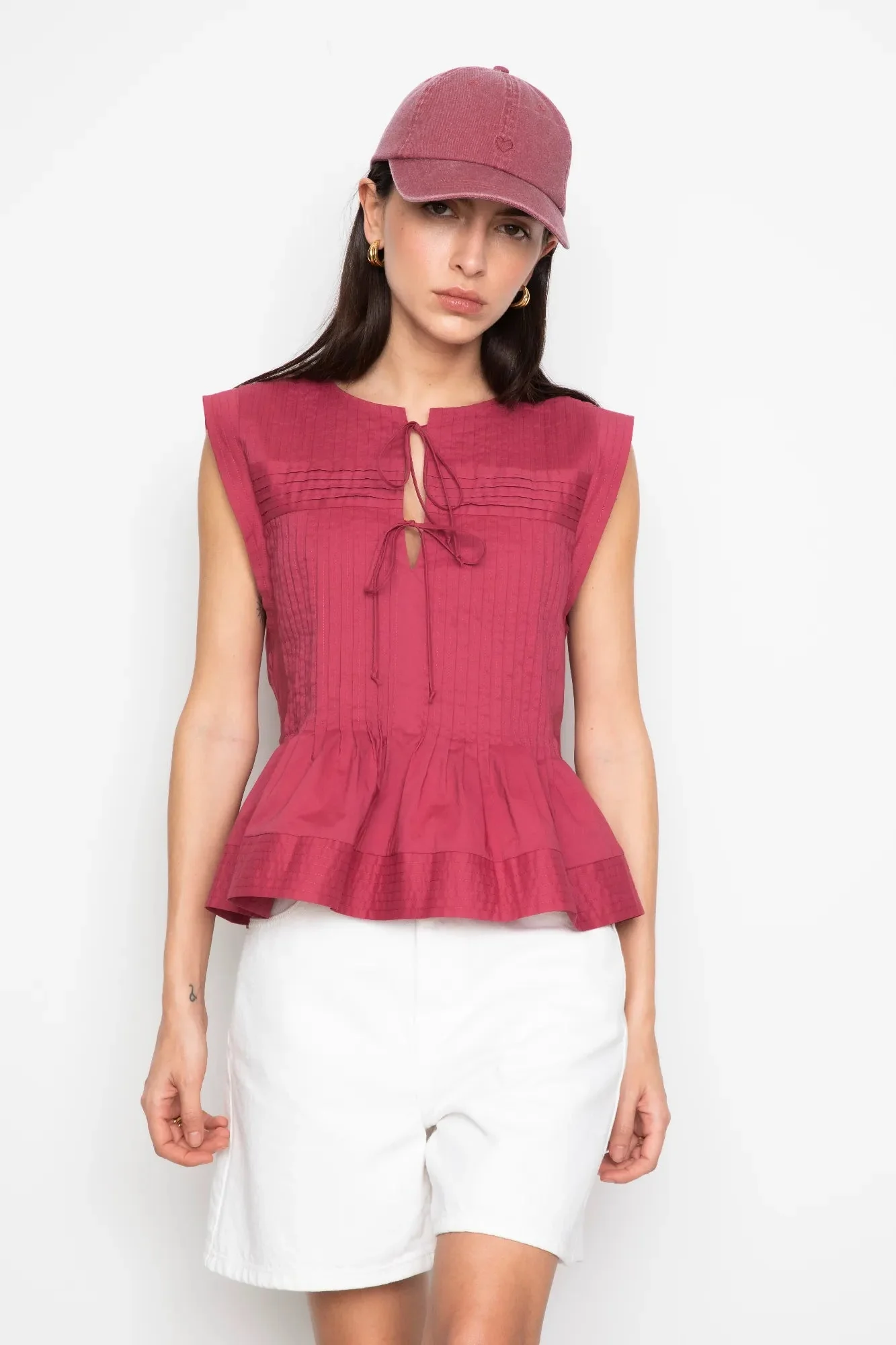 Mavie Top Berry - Image 3