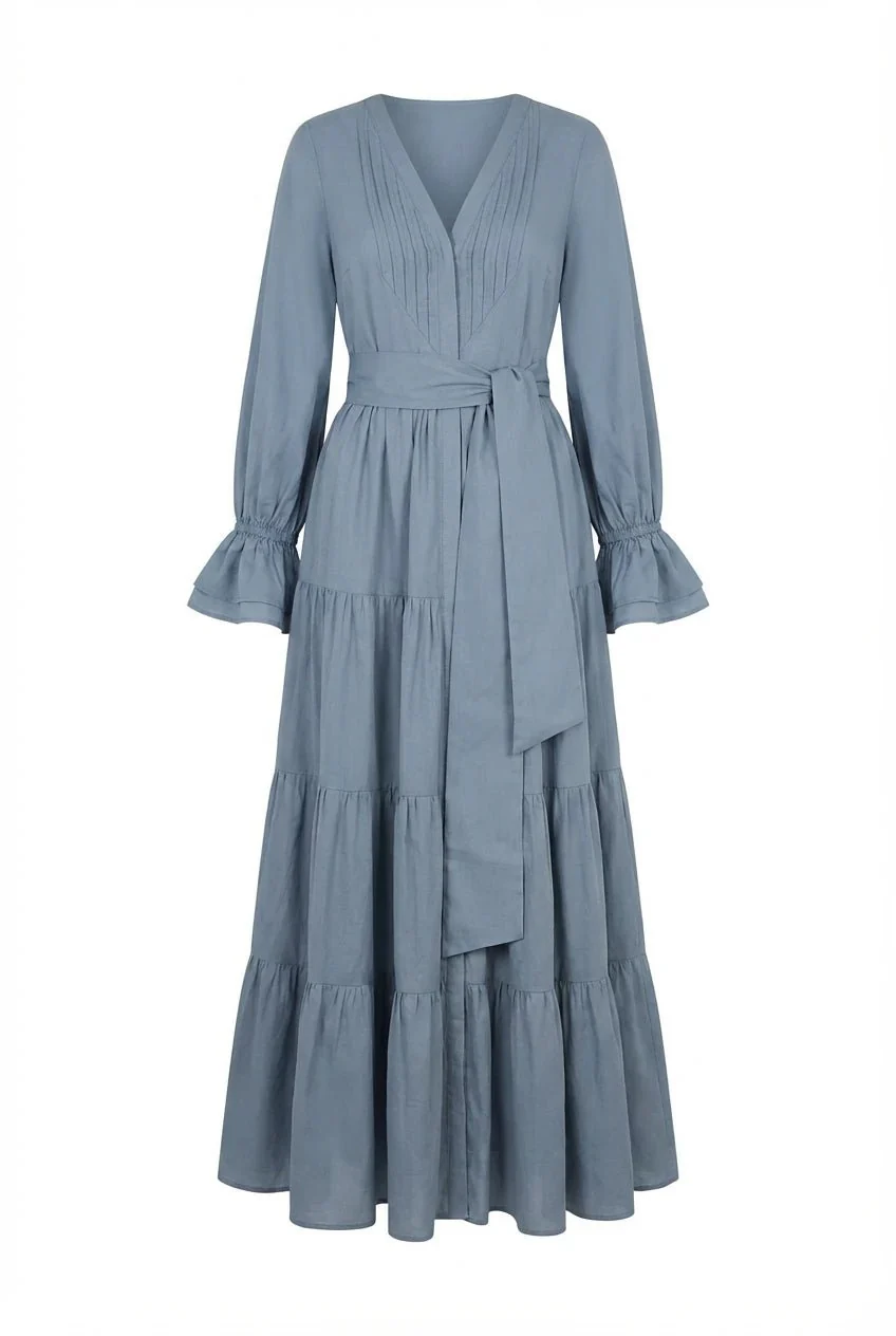 Coco Cotton Dress Breezy Blue