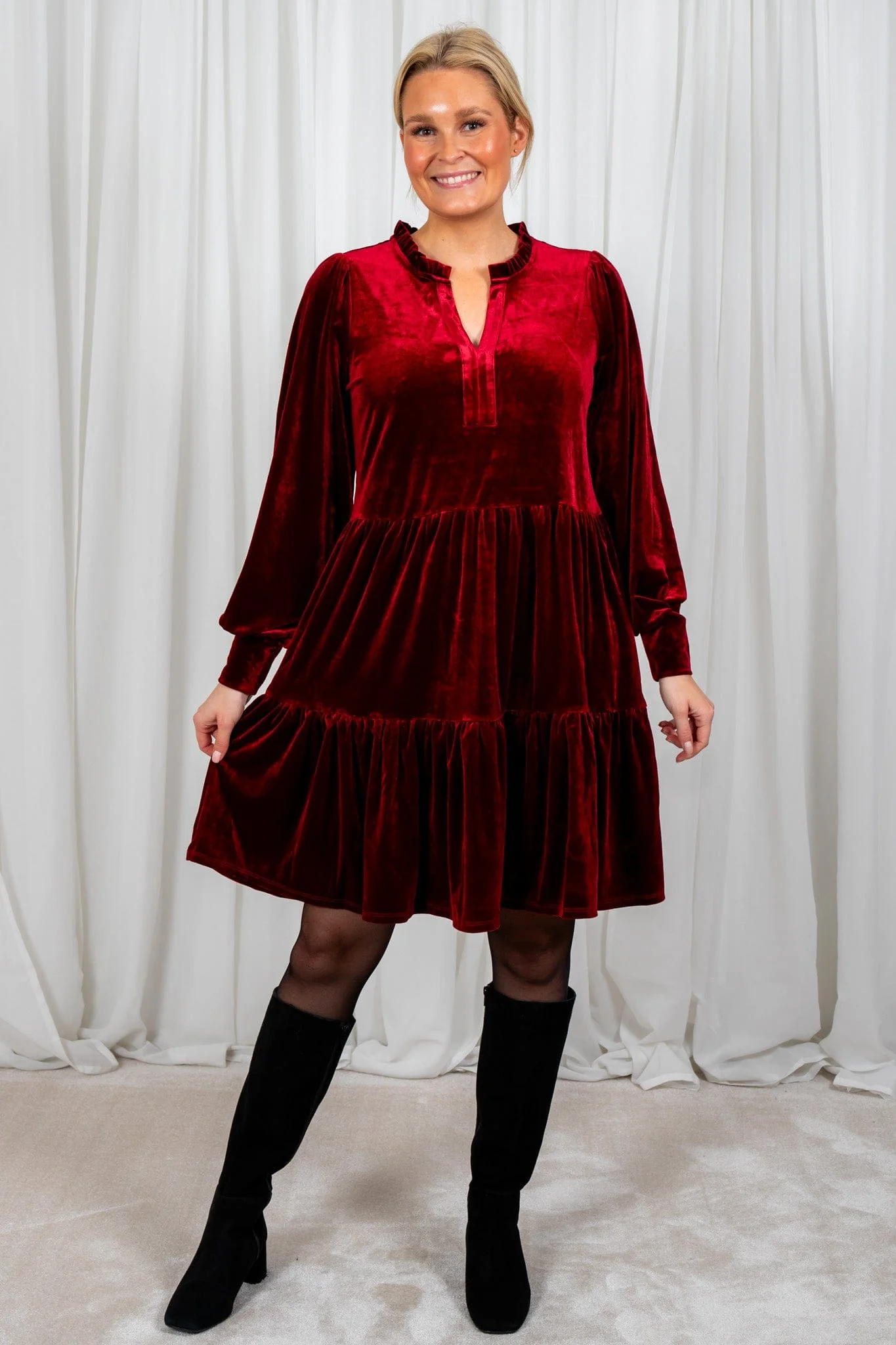 Viggasepw Dress Pomegranate - Image 8