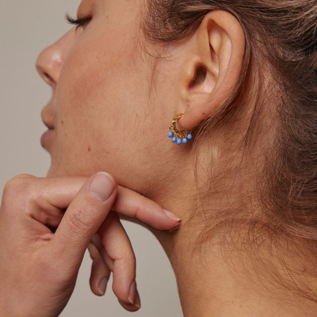 Astrid Earrings Cornflower - Image 2