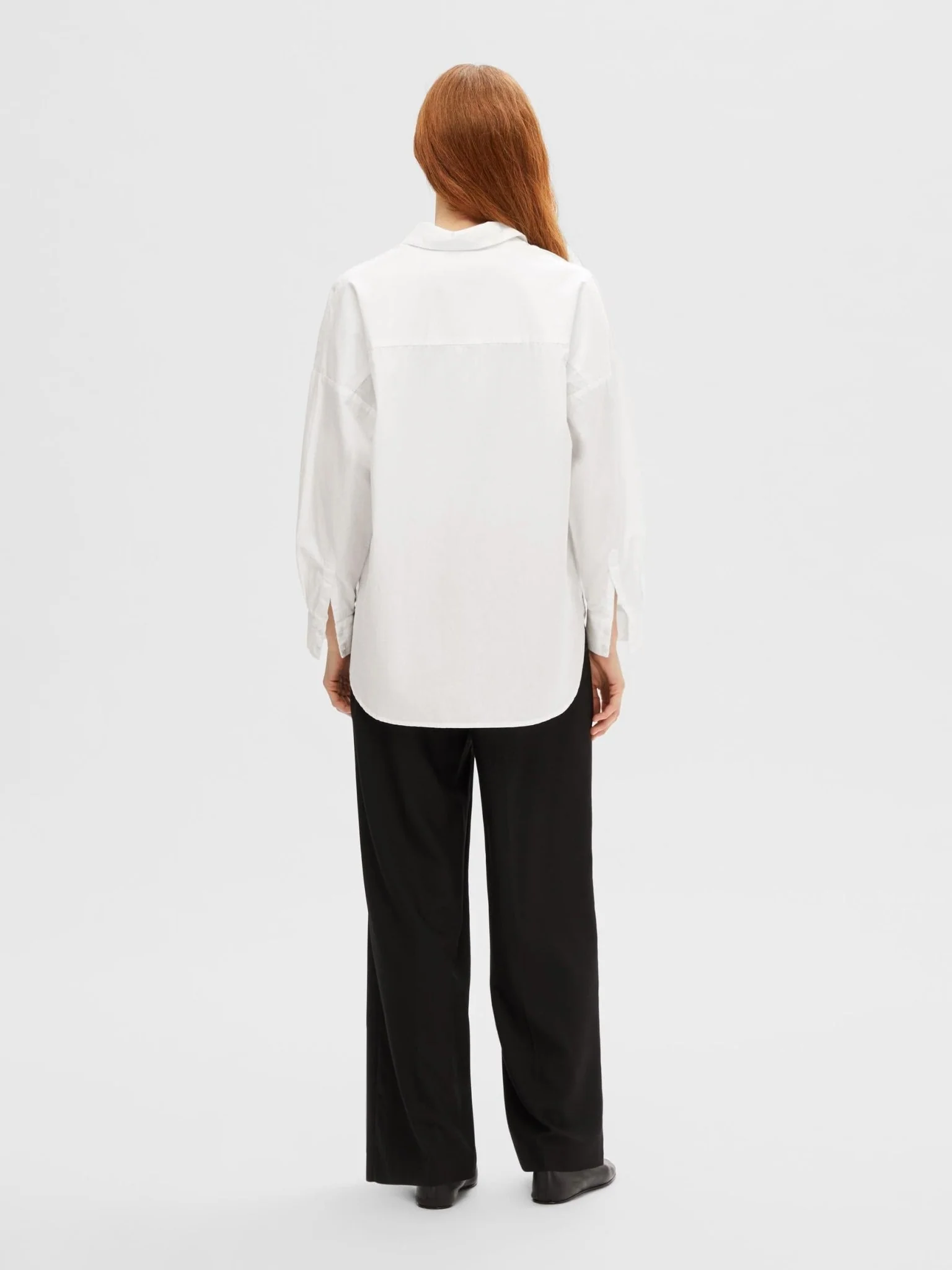 Dina-Sanni Ls Shirt  Bright White - Image 3