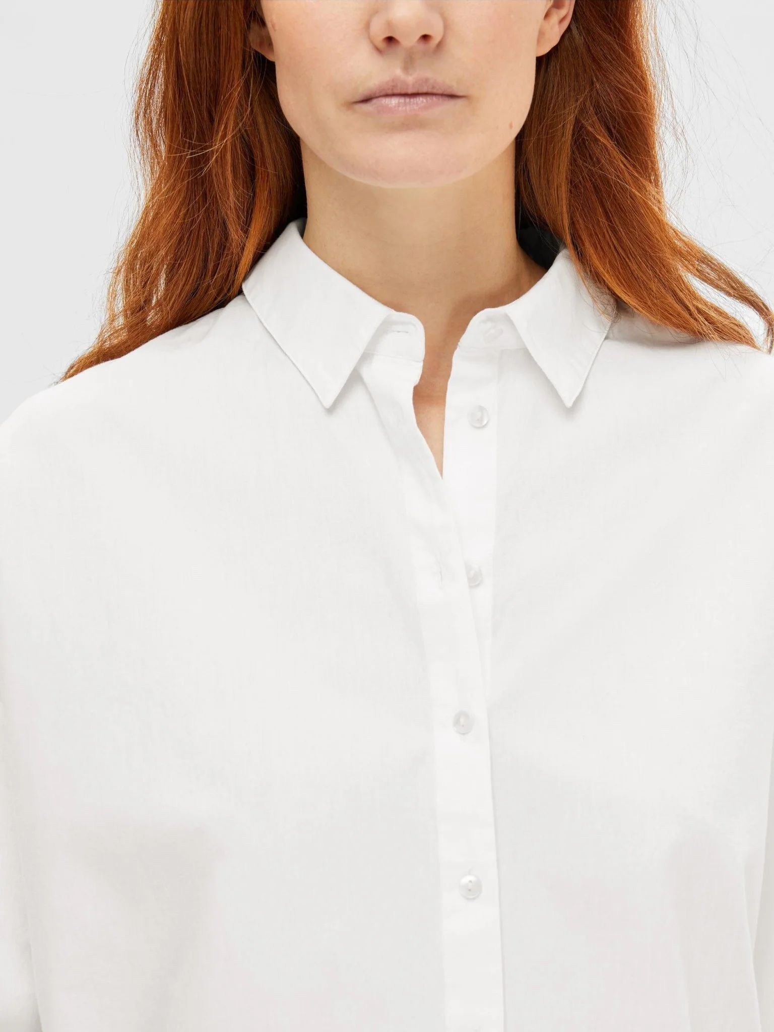 Dina-Sanni Ls Shirt  Bright White - Image 4