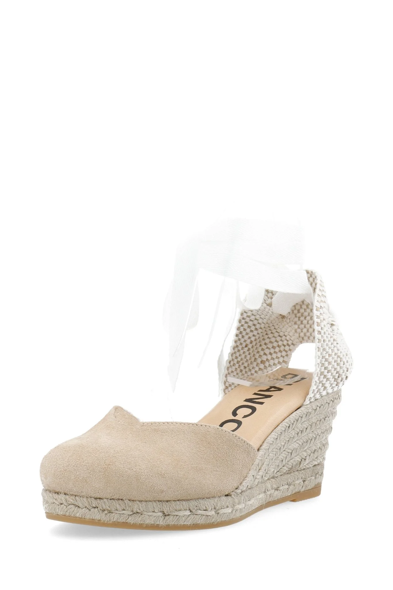 Biaibiza Wedge Espadrilles Suede Sand - Image 2
