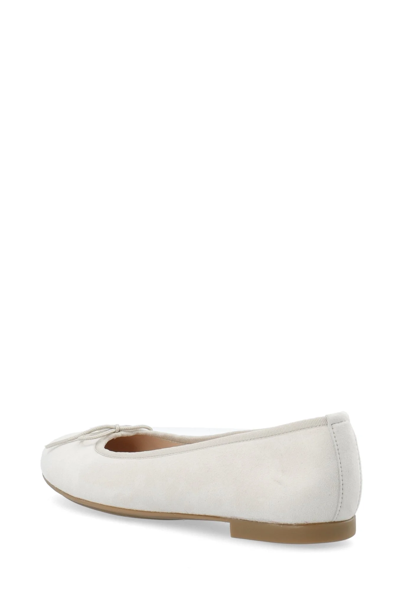 Biamadison Ballerina Suede Off White - Image 3