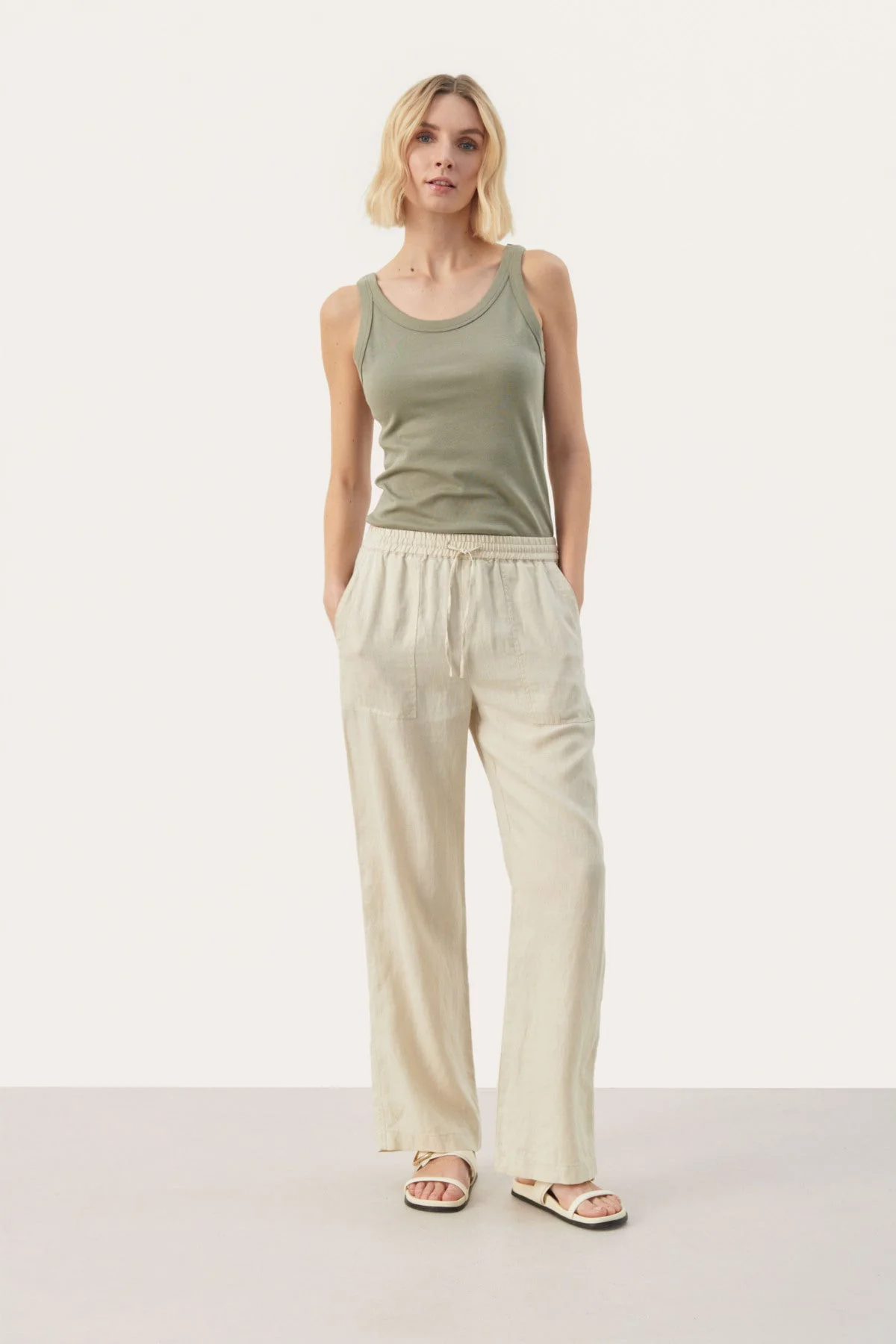 Eniolapw Pants French Oak - Image 2