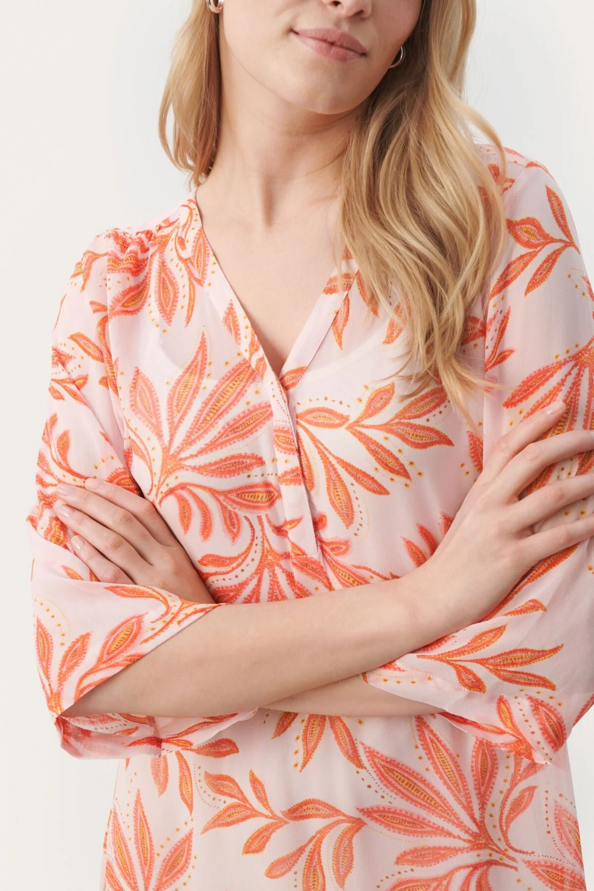 Beritpw Dress Potpourri Delicate Leaf - Image 8
