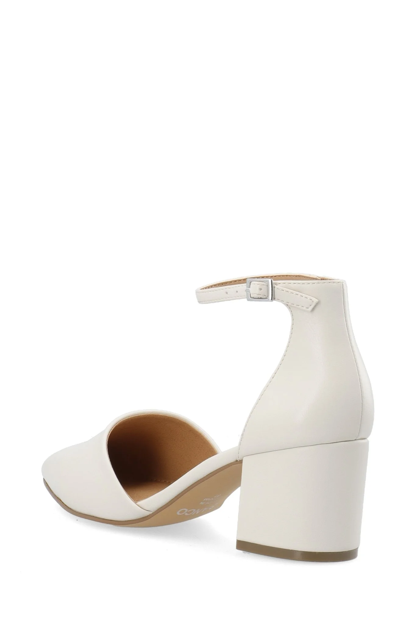 Biadevived Pump Faux Leather Off White - Image 3