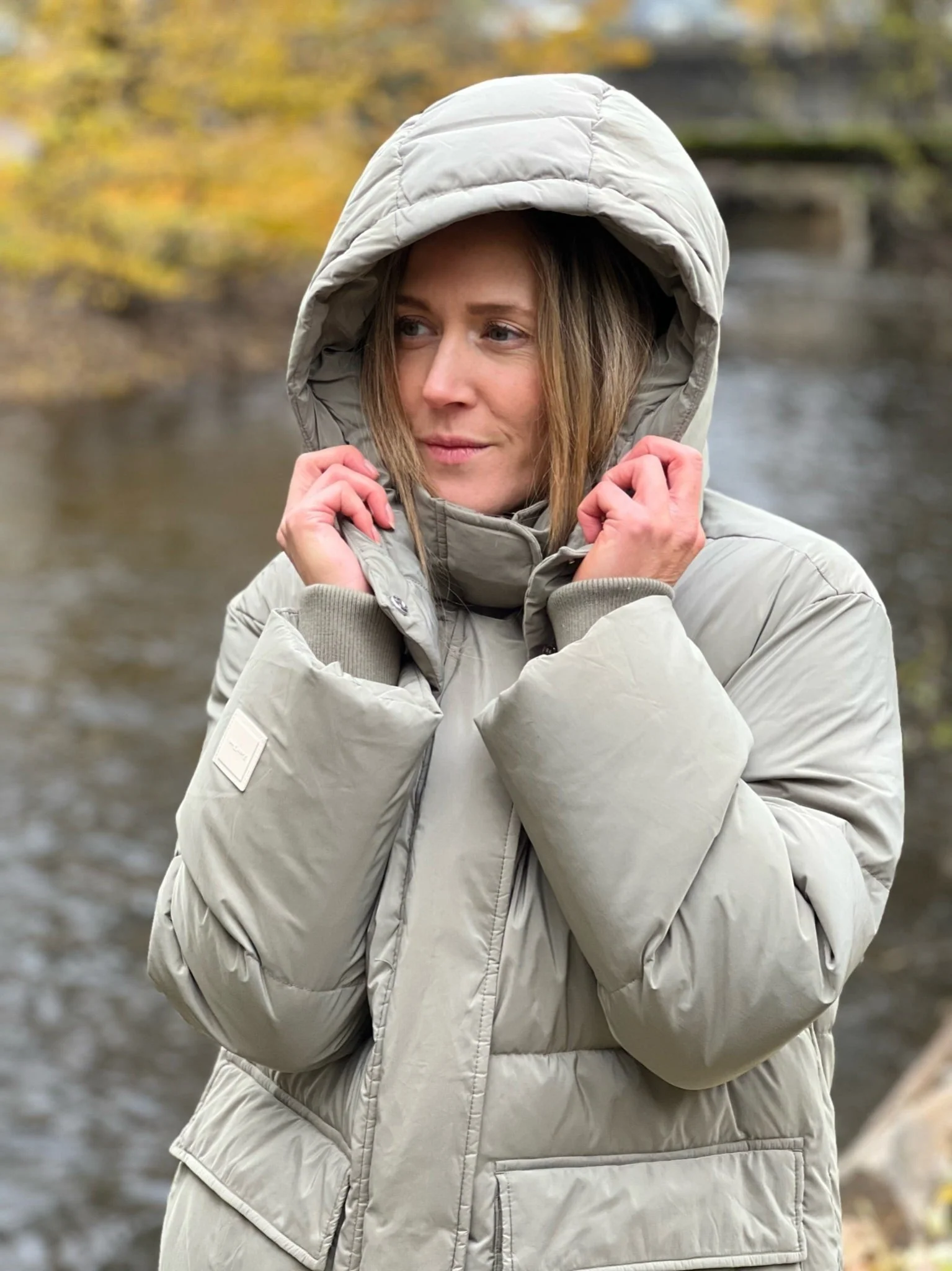Lisannepw Outerwear Smokey Olive - Image 15