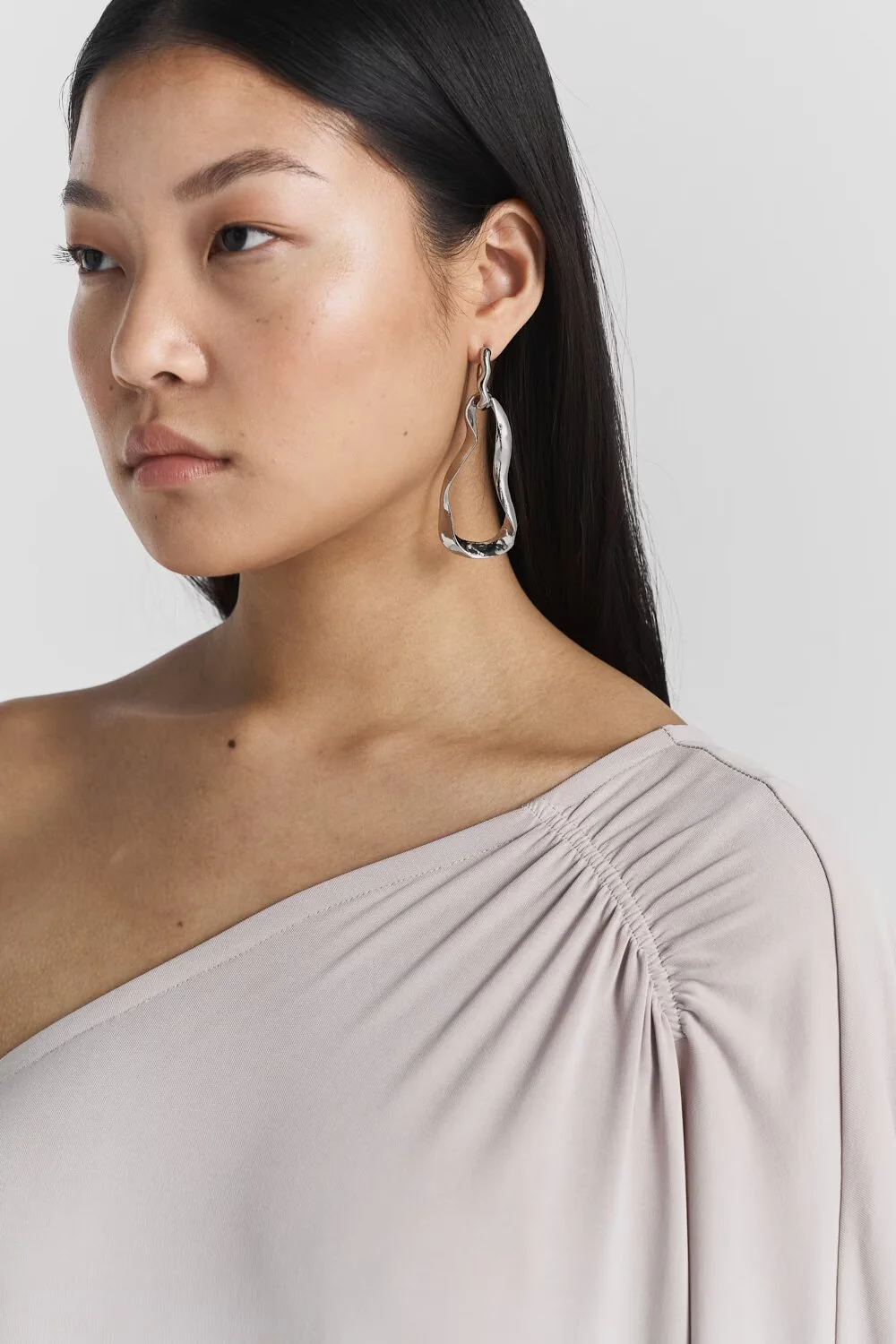 Elora Dress Lt Grey - Image 8