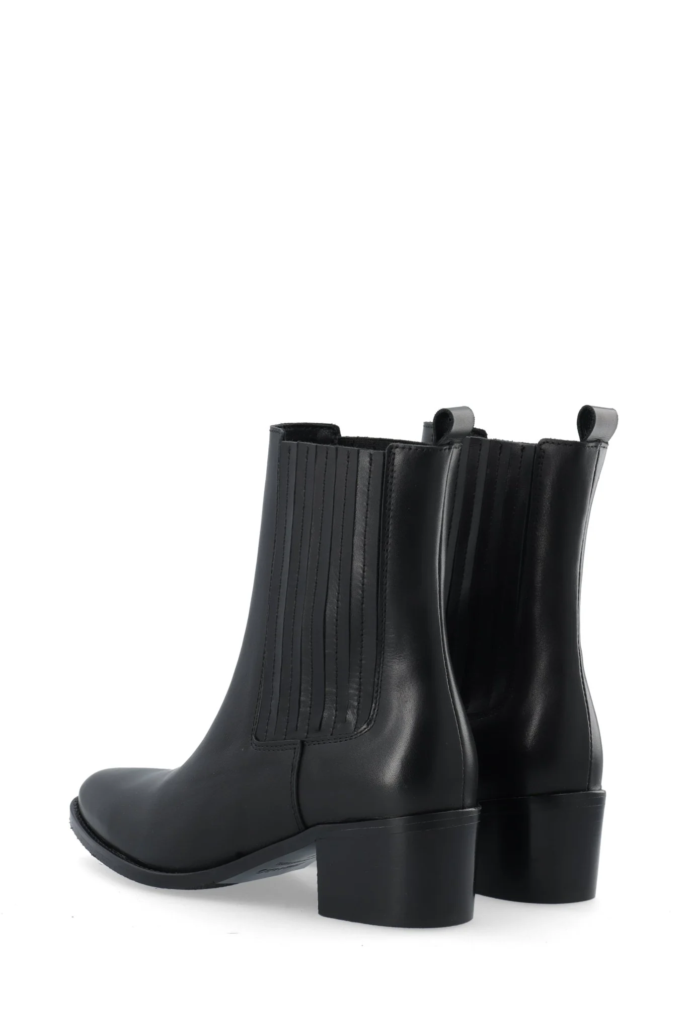 Biacarol Chelsea Boot Smooth Leather Black - Image 7