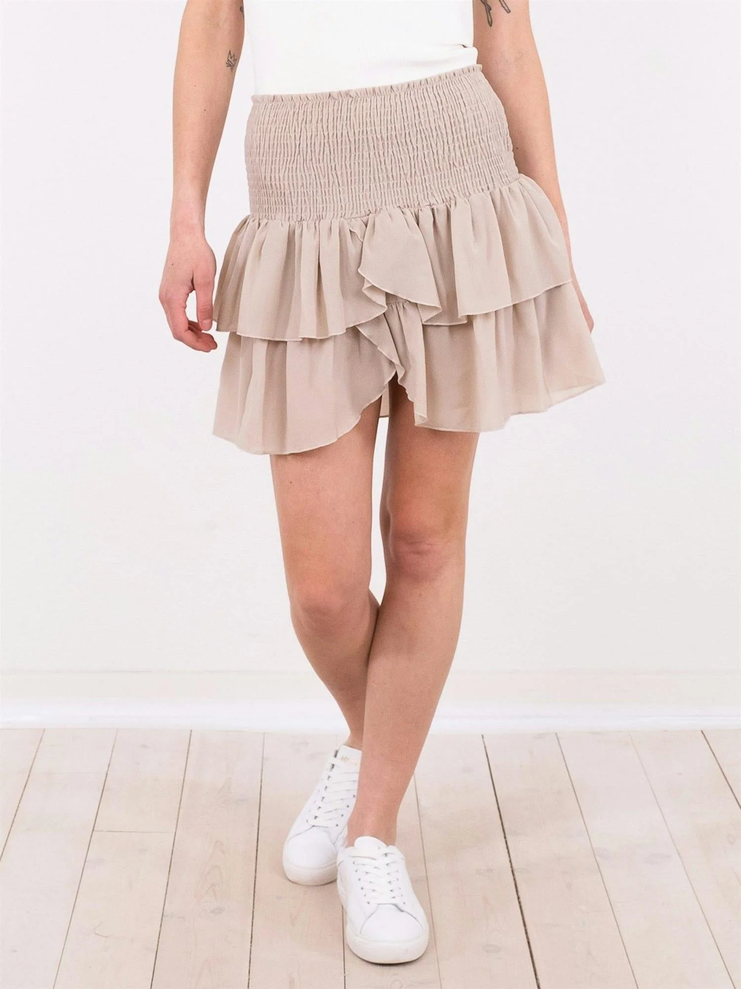 Carin R Skirt Sand - Image 3